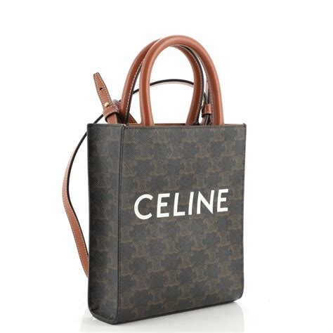 celine brown mini bag|celine bag mini vertical.